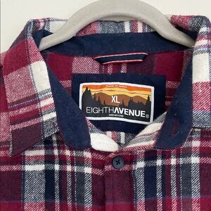 Men’s long sleeve flannel shirt